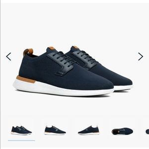 Wolf & Shepard SWIFTKNIT™ DERBY Navy White Size 12 Mens